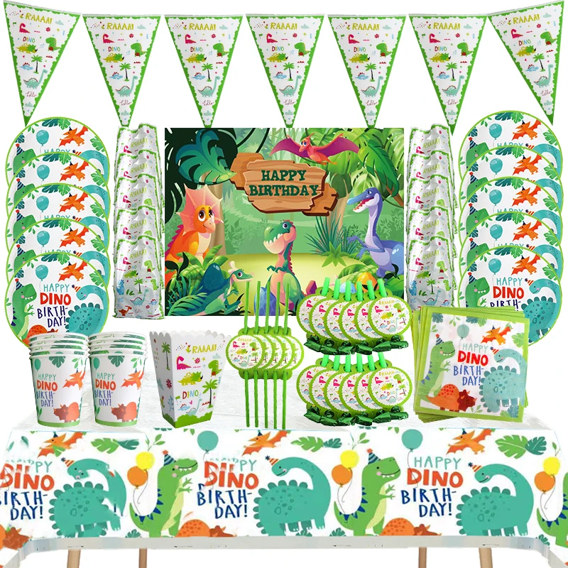

10People Dinosaur Party Banner Dino Shape Banner Jungle Safari Party Baby Shower Kids Boys Dinosaur Birthday Party Decoration