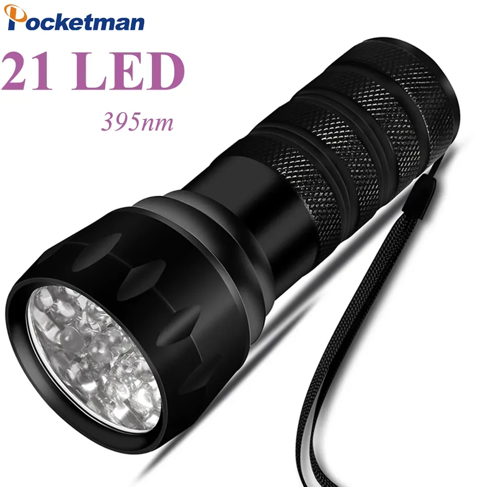 

UV Flashlight Ultraviolet Lamp 395nm Black Light Flashlight Mini UV Flashlight UV Light Detector for Pet Urine Stain Scorpion