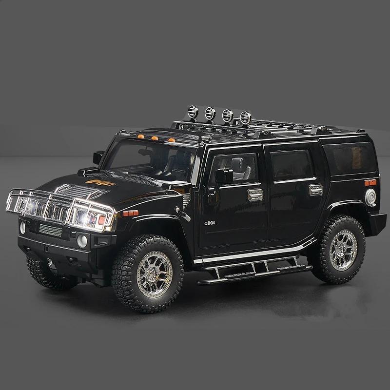 1/18 HUMMER H2 Highway 61 SUV Alloy Car Model Diecast Metal Toy