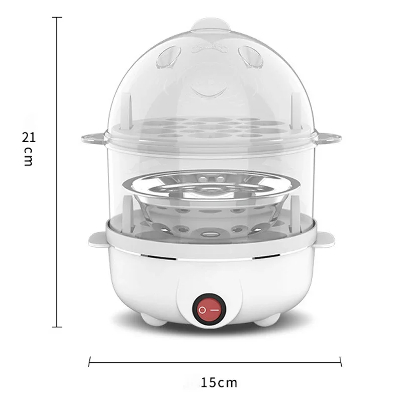 Electric Egg Steamer Machine Multifunction Egg Boiler Cooker Pan Corn Milk Rapid Breakfast Cooking Appliances for The Kitchen 6