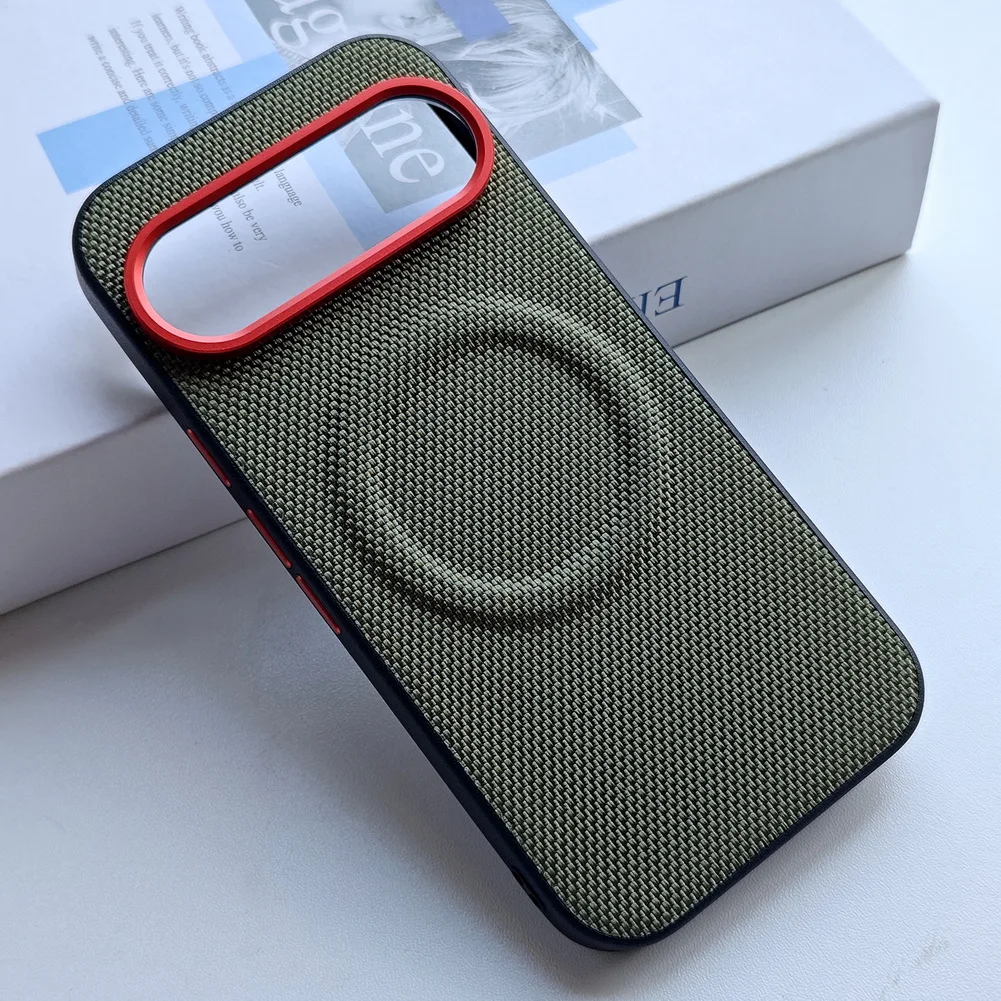 Premium PU Leather Magnetic Wireless Charging Protective Phone Case Cover
