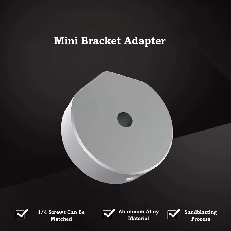 Starlink Mini Support Mount Kits Ethernet Satellite 1/4 Screw Adapter Adjustable Clamp Bracket Mini Case Roof Rack Accessories