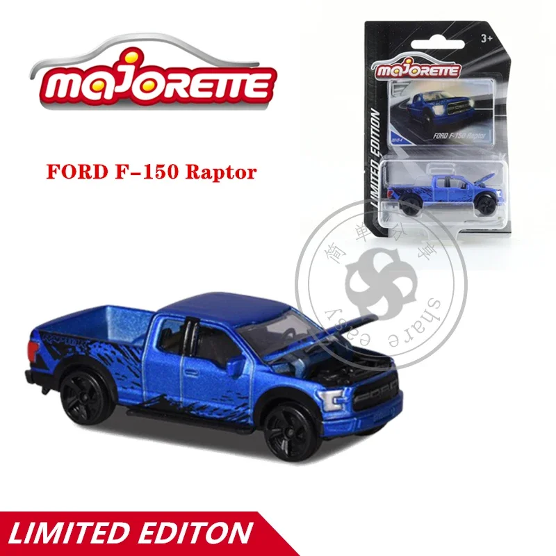 

Majorette 1/64 Limited Edition Cars FORD F-150 Raptor Hot Pop Kids Toys Motor Vehicle Diecast Metal Model MJ212054024