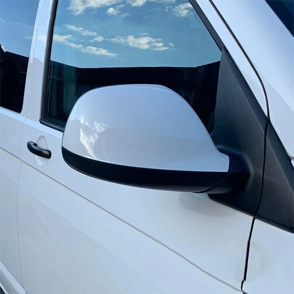 For T5/T5.1/T6 Wing Mirror Cover Wear Resist Door Mirror Cover Rear Mirror Replace Cap for Volkswagen Transporter T5 2010-2015