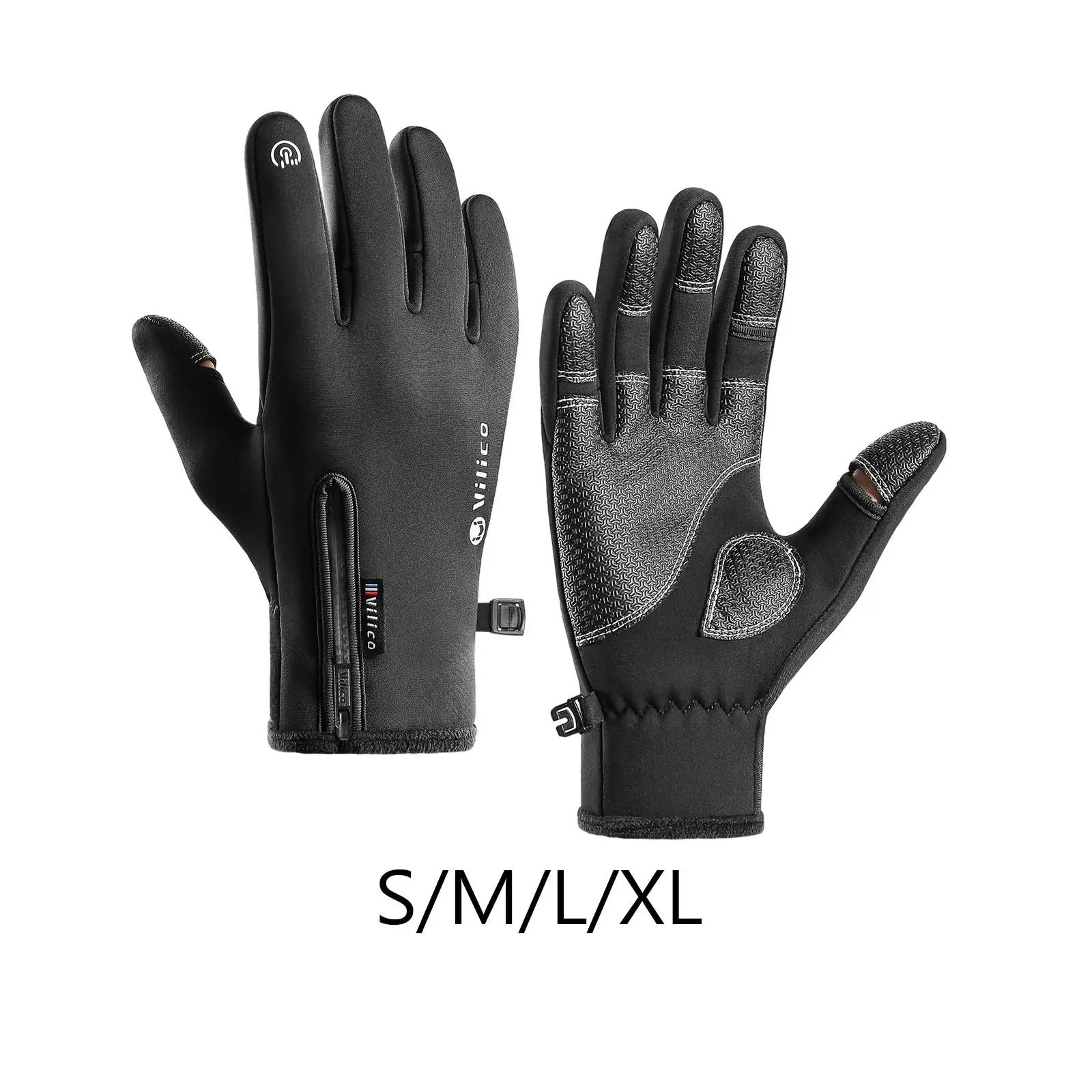 

Winter Gloves Winter Warm Gloves Touch Screen Anti-Slip Fashion Cycling Gloves
