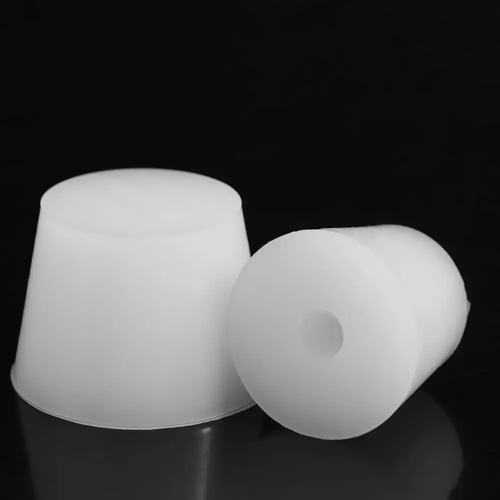 Acid Alkali Resistant Water Pipe Silicone Conical Test Tube Fermenter Cover Silicone Plug Bottle Stopper