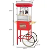 Great Northern Popcorn Perfect Popper Popcorn Machine with Cart and Stainless-Steel Kettle, Warming Light, and Accessories 2