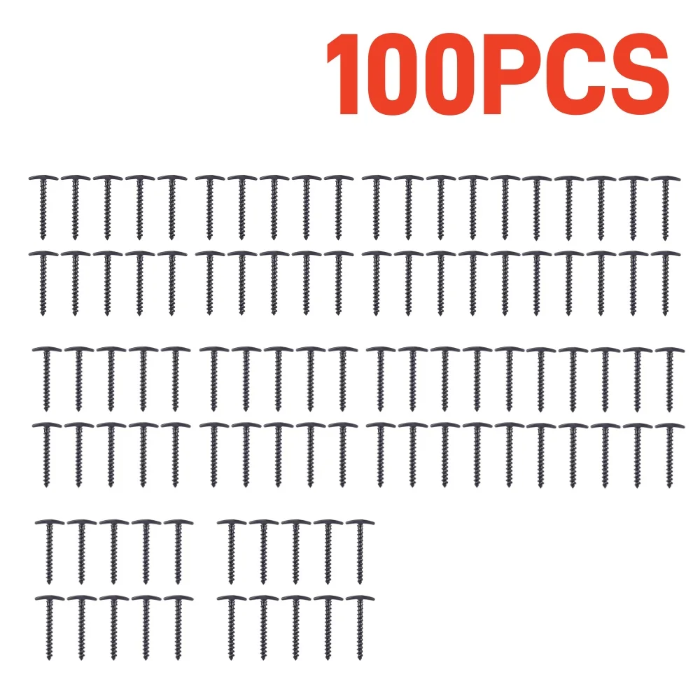 10-Pack Windproof Outdoor Camping Tent Pegs - Durable Screw Anchor Stakes