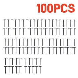 10 - Pack Windproof Outdoor Camping Tent Pegs - Durable Screw Anchor Stakes (100PCS)