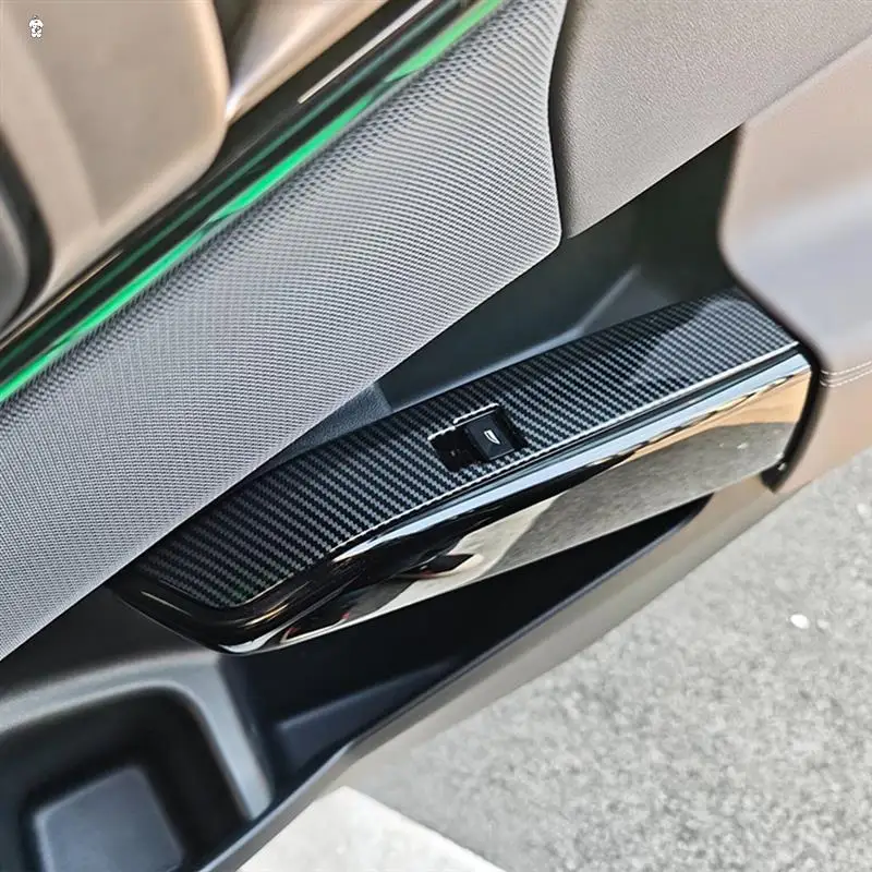 Coperture Pulsanti Alzacristalli In Fibra Di Carbonio Per BMW X3 G45 2025 | 4 Pezzi | Accessorio Decorativo Auto