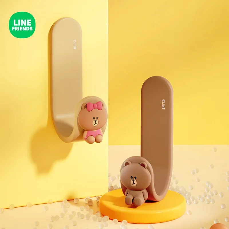 Anime Bear Sally Hook Up Storage Hanger Kawaii Cartoon Multi-Function Car Dormitorio Camera Da Letto Appendiabiti Decorazione Della Parete Rack