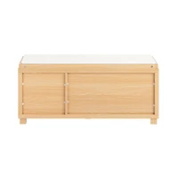 Seat chest of drawers bench with storage