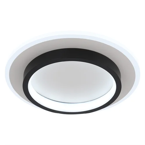 모던 천장 선풍기, 리모콘 없음, 50cm, 6 단계 속도 조절 가능, 침실 7 헤드, 실내 LED 샹들리에 램프 7