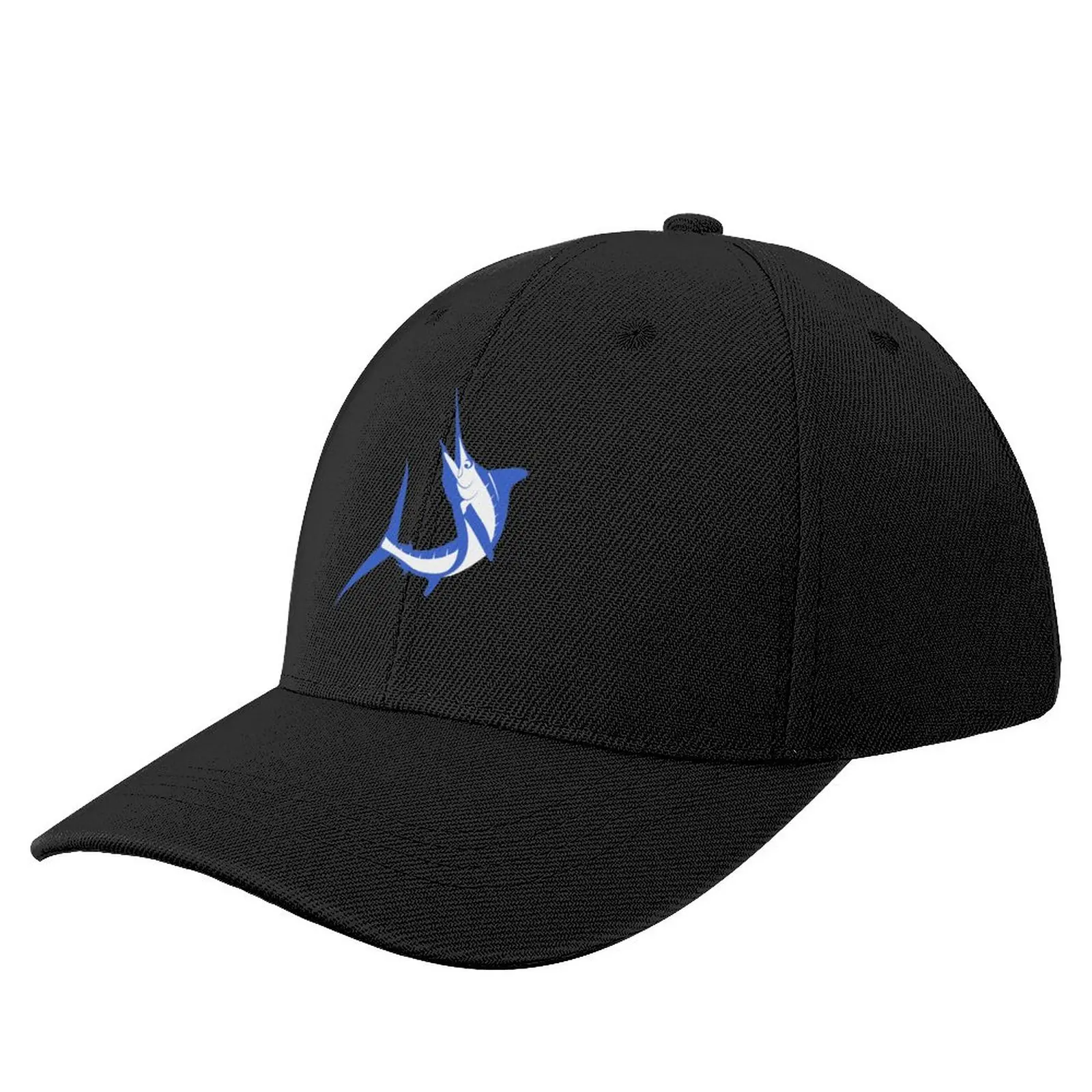 

White Marlin Graphic Baseball Cap summer hats Luxury Hat Big Size Hat New In Hat Women's Golf Clothing Men's
