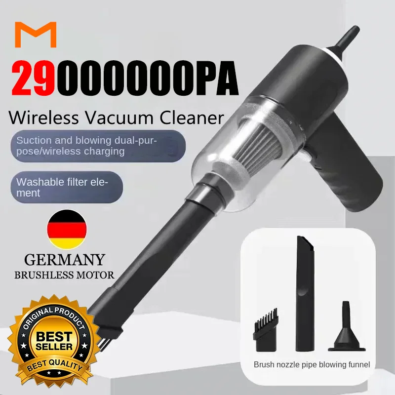 29000000PA Vacuum Cleaner 120w Wireless 2 in 1 Wet Dry Dual Use Portable Large Suction Vacuum Cleaner