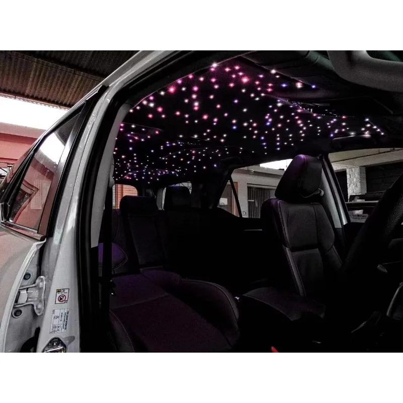 End illuminated Tip Fiber Optic Plastic Solid Core Soft End Point Waterproof Light Guide Rods Large Diameter Fiber Optic