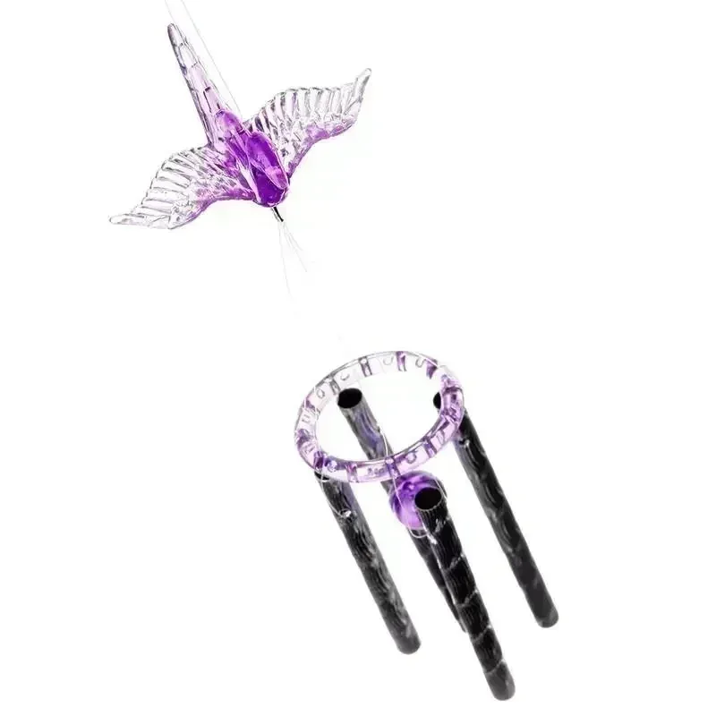 Ute Metal Tubes Bell Wind Chimes Garden Yard Hanging Imitation Home Decor Crafts Wind Chimes Hanging Decorations 4