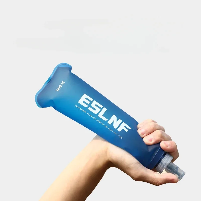 Sports Water Bottle 500ml Outdoor Sport Camping Running Sport Bicycle Soft Water Bottle Folding TPU Soft Flask Water Bag portable water bottle sports water bag