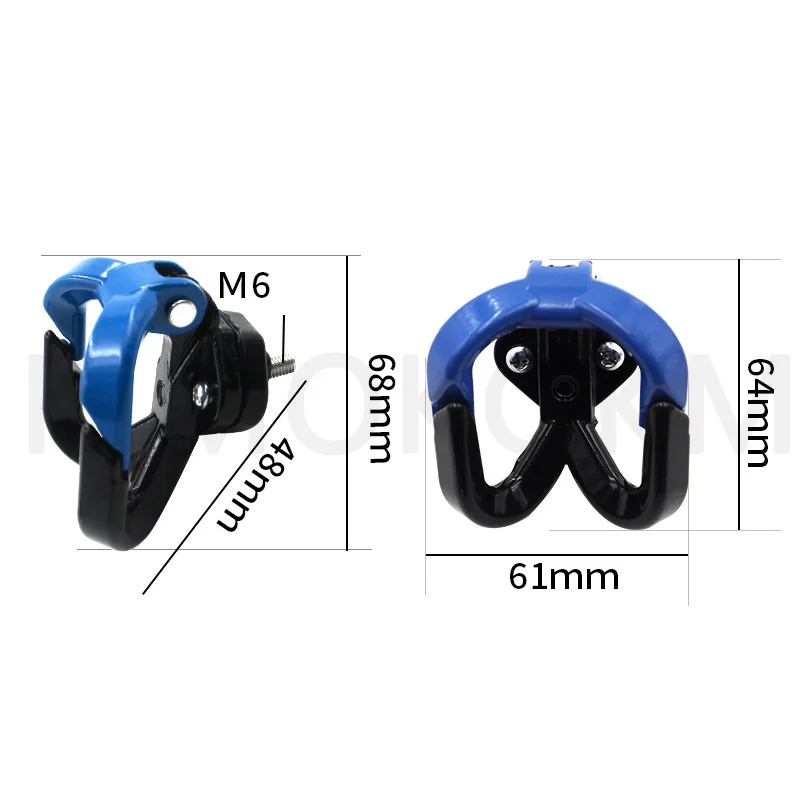 Aluminum Alloy Multifunctional Motorcycle Helmet Hook Holder Hand Bag Hook Luggage Shopping Bag Hangers