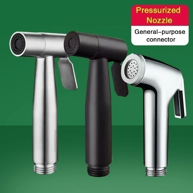 หัวฉีดชำระแบบมือถือ 1 ชิ้น สำหรับโถสุขภัณฑ์ ฝักบัวฉีดชำระแบบพกพา อุปกรณ์ทำความสะอาดตัวเอง 1