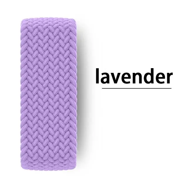 Braided Solo Loop Watch Band Bracelet Strap