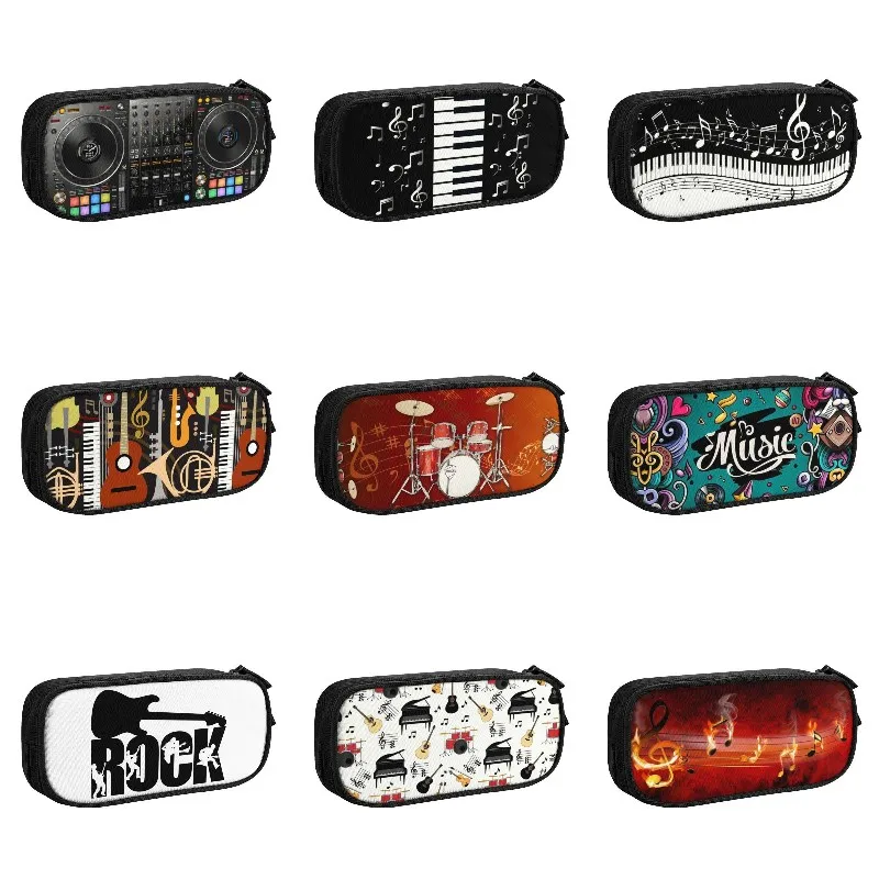 

Custom Dj Controller Audio Equipment Kawaii Pencil Case Boys Gilrs Large Capacity Music Media Player Pencil Bag School Supplies