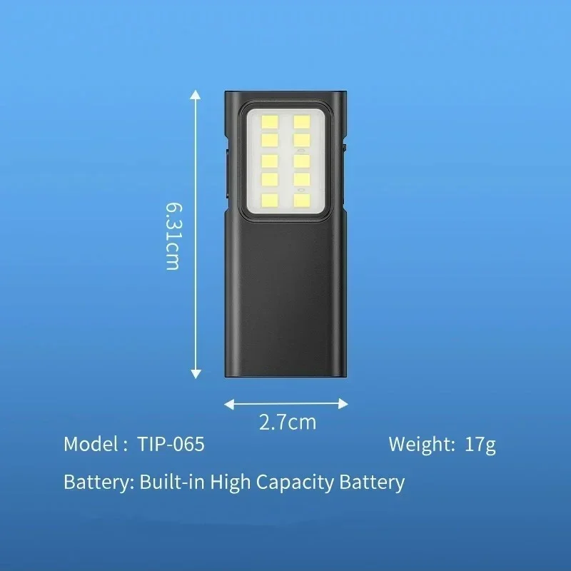 EDC Flashlight Keychain Light 6