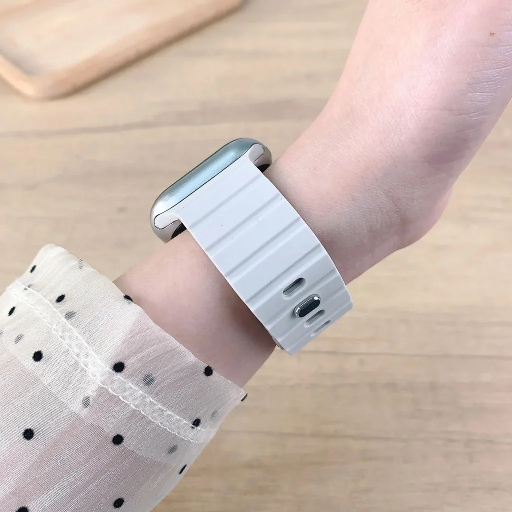 Silicone Magnetic Bracelet Watch Band