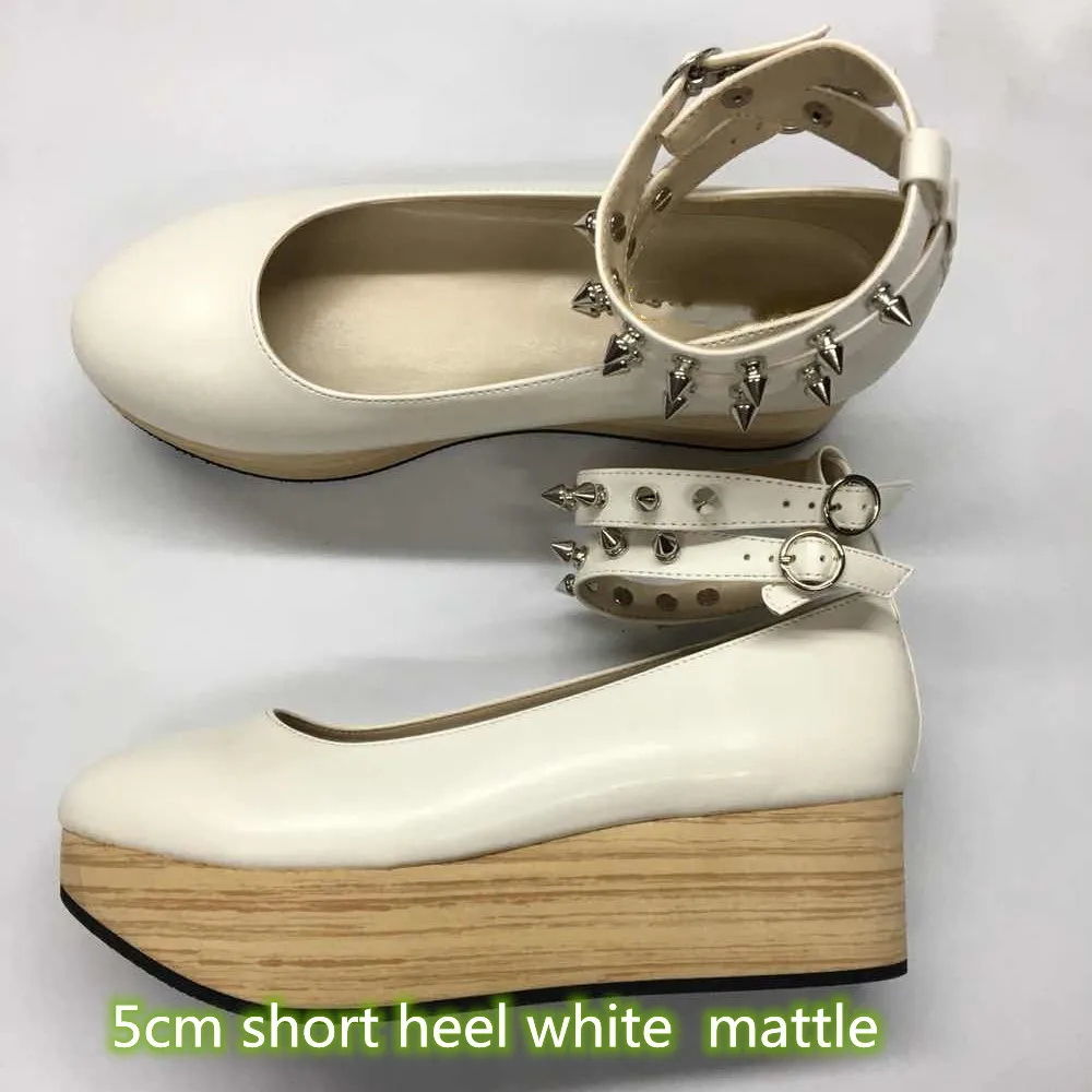 Women High Heels Lolita Rocking Horse Shoes