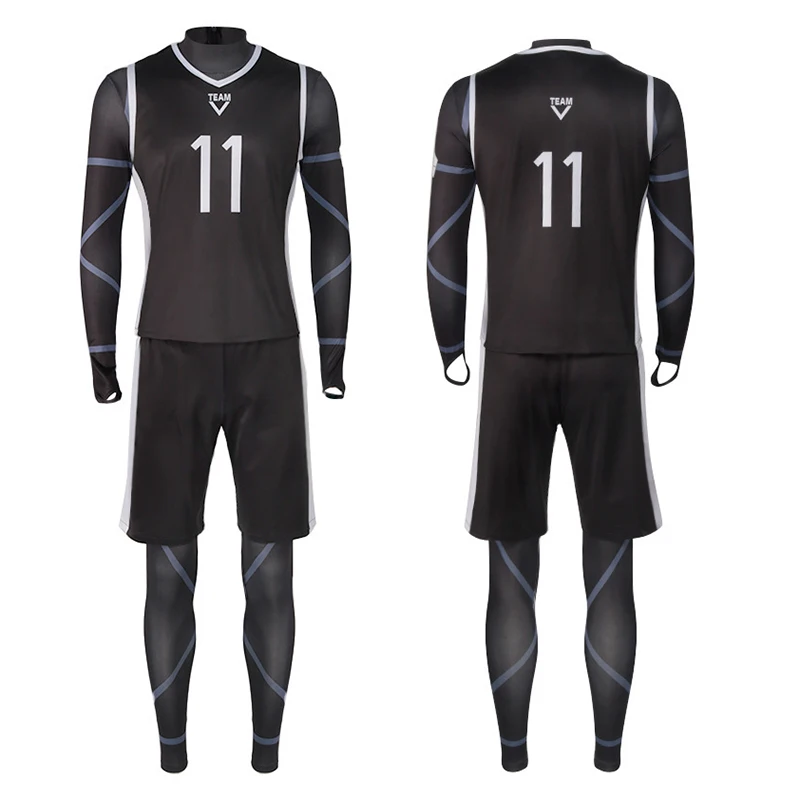 Blue Lock-Inspired Seishiro Nagi Soccer Jersey Cosplay Costume for Men and Women