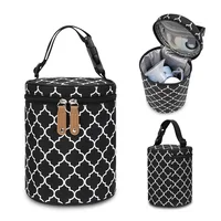 Portable Baby Food Bag Insulated Baby Bottle Bag Large Capacity Feeding Warm Bags Lunch Food Bag 1