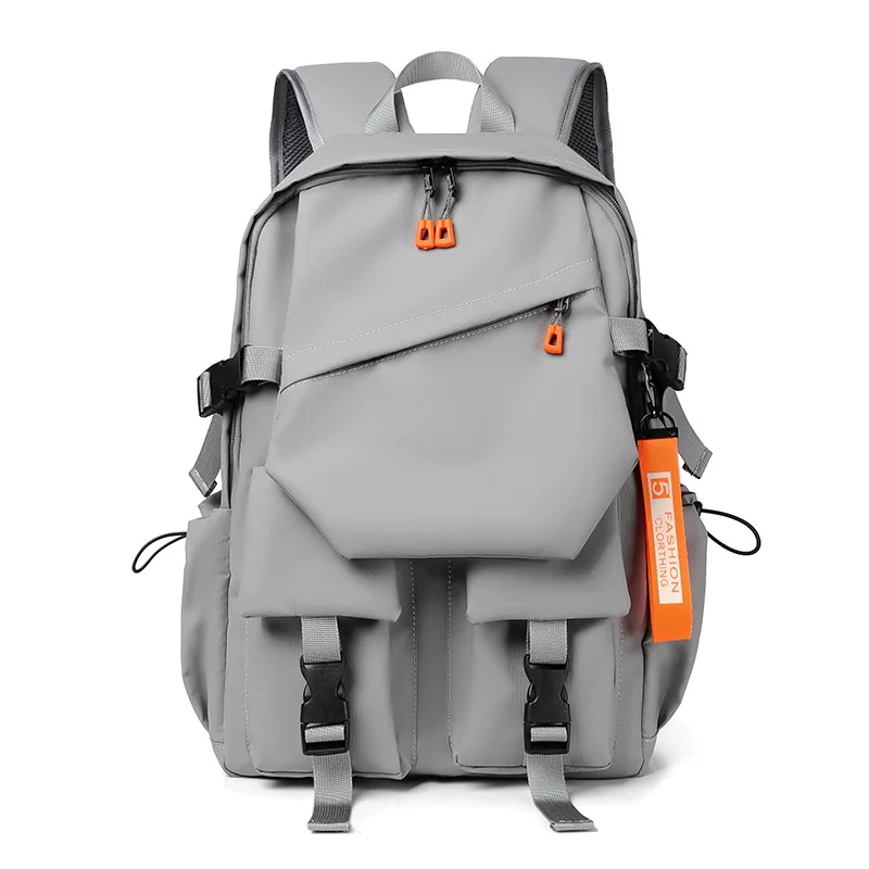 Mochila de diseño de marca de lujo para hombre, mochila a cuadros de moda,  mochila de viaje de gran capacidad, mochila escolar de cuero PU para hombre  - AliExpress