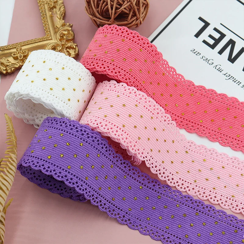 Nastri di velluto a coste di pizzo da 5 metri, artigianato per cucire, fiocchi per capelli, accessori per confezioni regalo, decorazioni per nastri natalizi - immagine 2