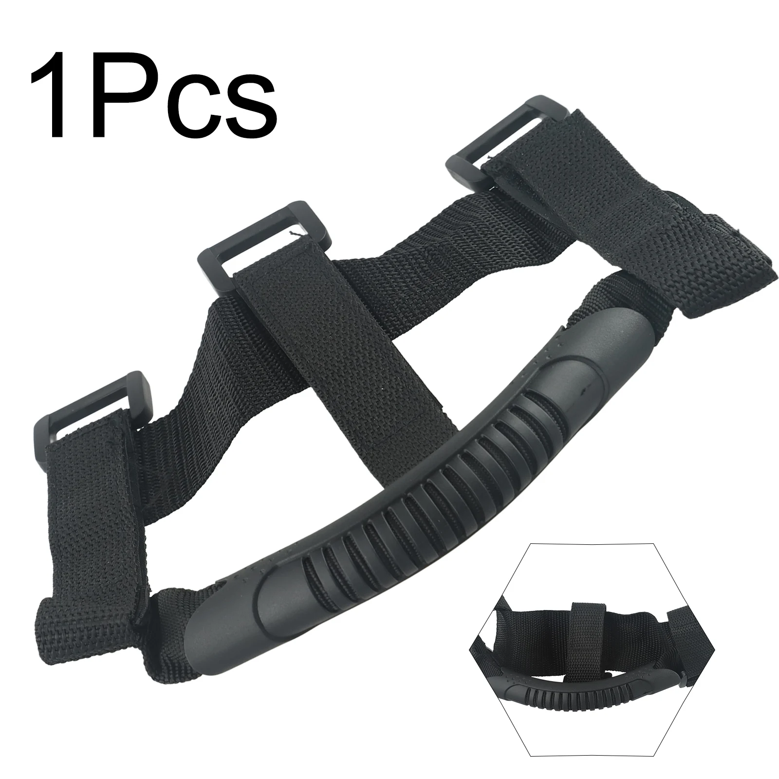 

Skateboard Braces Hand Carry Strap Convenient Loop Fastening Storage Strong Hook 20x18x2cm Canvas + ABS High Quality