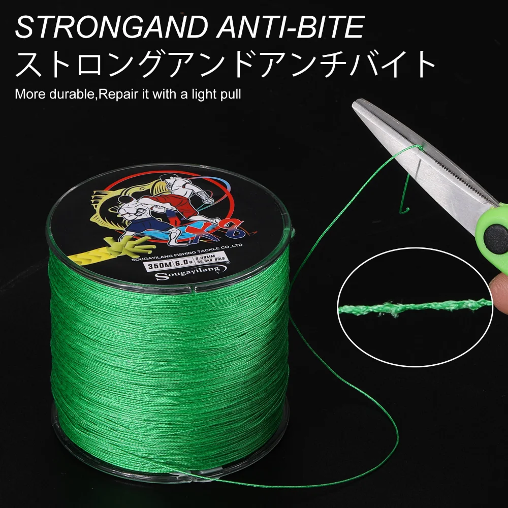 Sougayilang 8x Strands Fishing Line 150m PE Braided Line 30lb Smooth and  Corrosion-resistant Line for Freshwater Fishing pesca