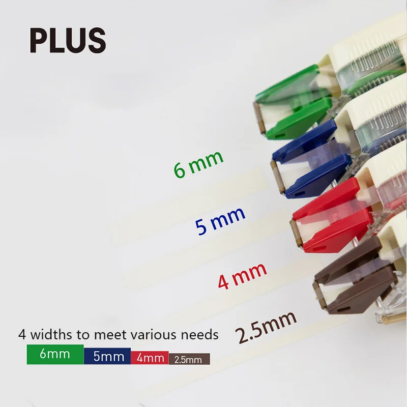 Correction Tape PLUS Correction Tape CreamTape Large-capacity Portable Creative Multi-functional Four-wide New Student Stationery