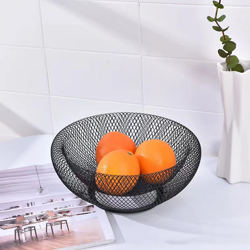 Panier à Fruits Double Couche de Style Nordique
