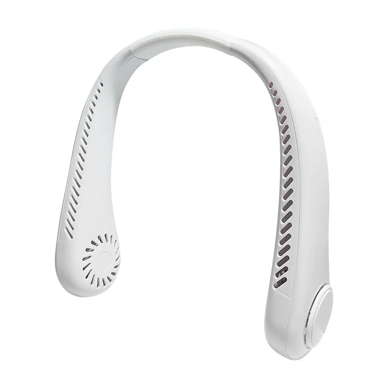 

Small fan mini turbo bladeless neck hanging conditioner cooler without bladesirculator silent camping outdoor cooling USB