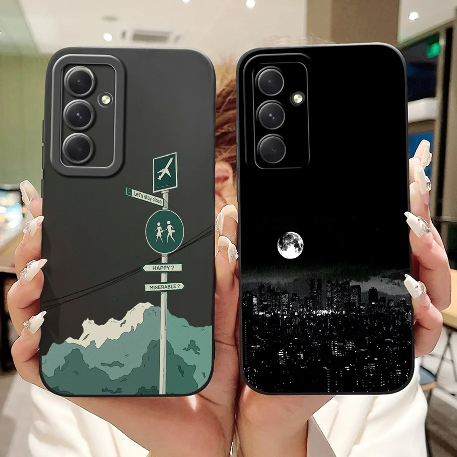 Soft Silicone Fashion Space Protector Phone Cover