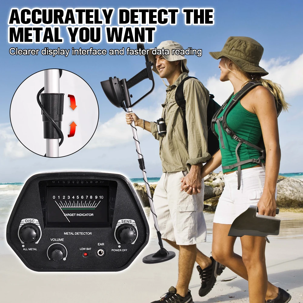 MD-4030 High Accuracy Metal Detector Gold Pinpointer Underground Gold Detector High Sensitivity Treasure Portable Circuit Metal 5