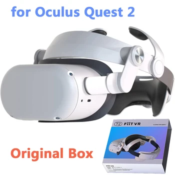 오큘러스 퀘스트 2 VR 헤드셋용 T2 헤일로 스트랩, 조절식 편안한 엘리트 헤드 스트랩, 메타 오큘러스 퀘스트 2 액세서리
