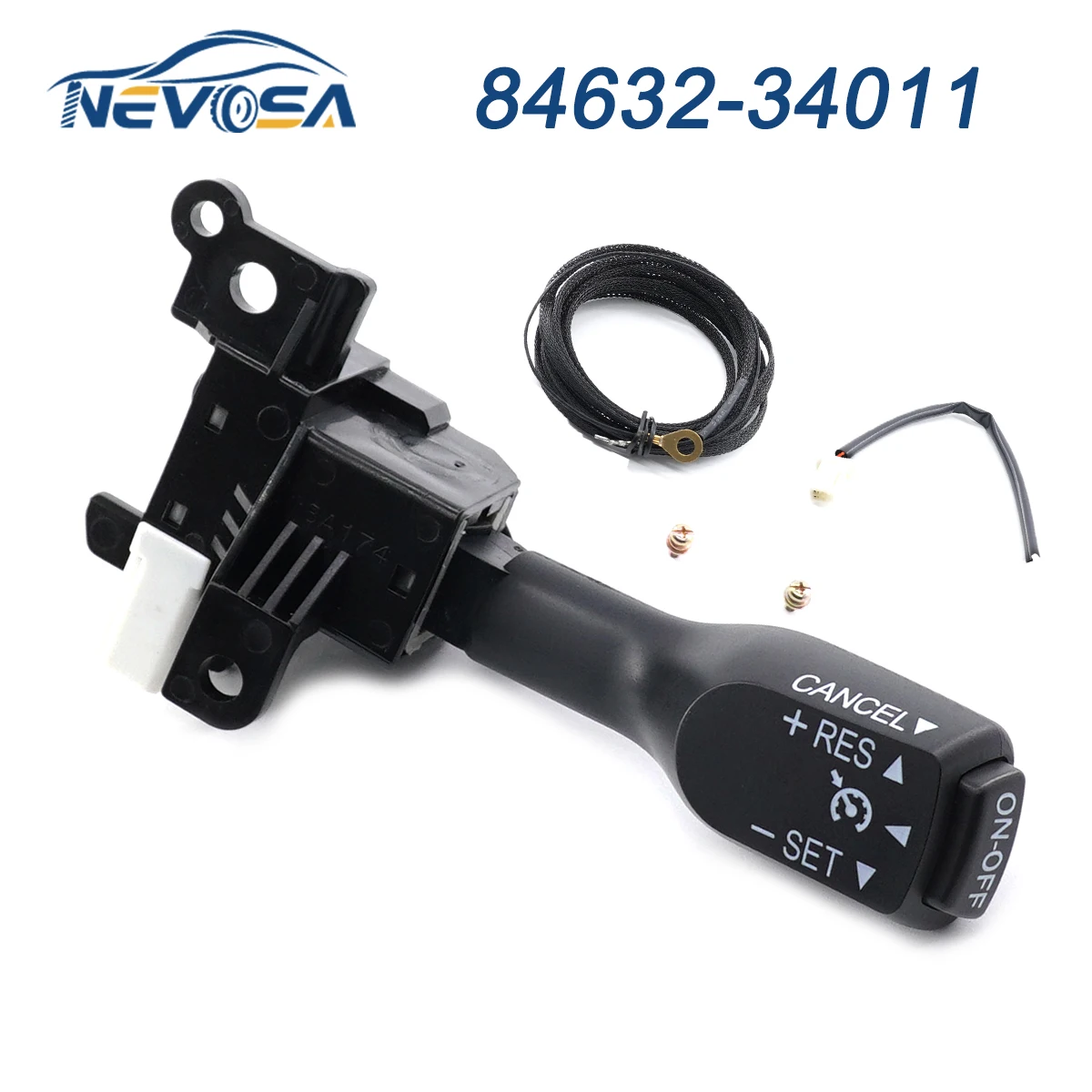 NEVOSA 84632 34011 Steering Wheel Cruise Control Switch For Toyota