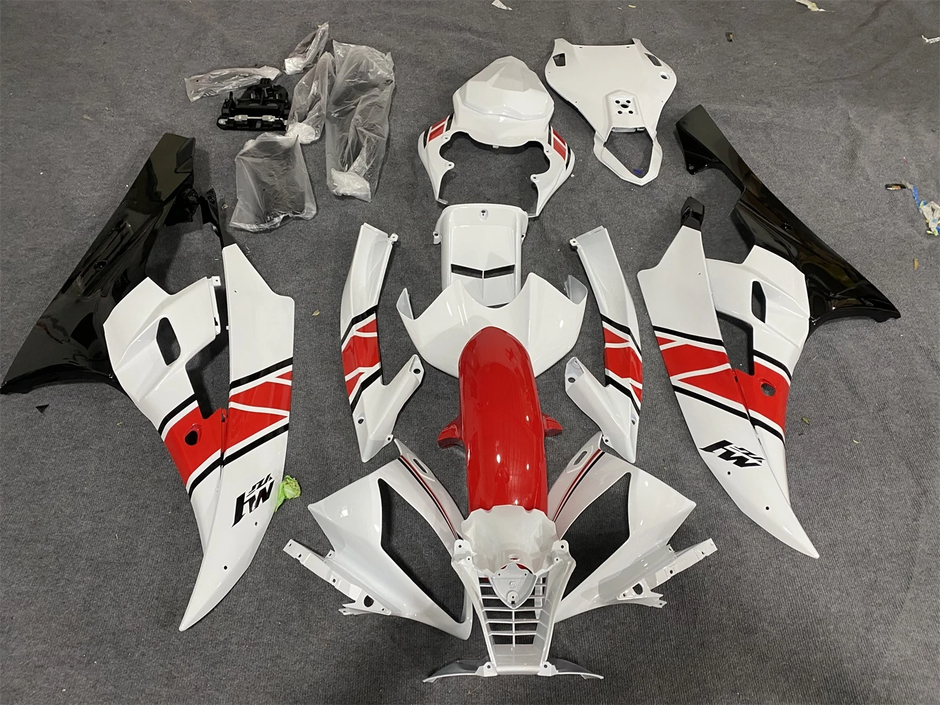 For-Yamaha-YZF-600-R6-2006-2007-Motorcycle-Full-Fairing-Kits-Bodywork ...
