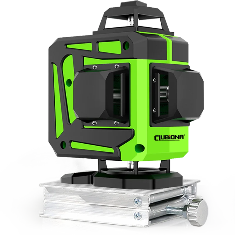 Clubiona 16 Green Lines Laser Level Self-leveling 360 Horizontal And Vertical Super Powerful green Beam Laser Level