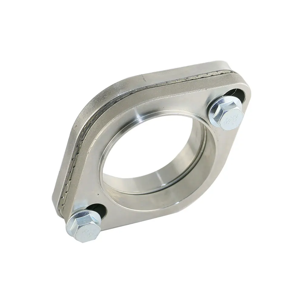 JZZ 4pcs Universal fits for 2''/2.3''/2.5''/3'' Stainless Steel Exhaust Pipe Flange Gasket