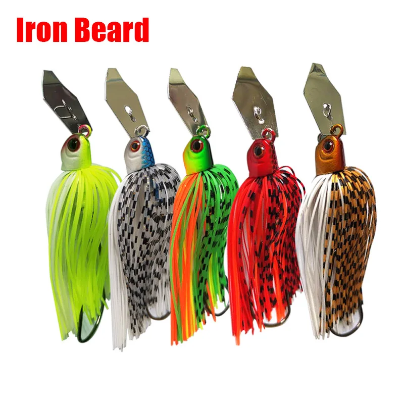 Silicone Skirt 18G Flap Walleye Beard fishing lure Buzzbait