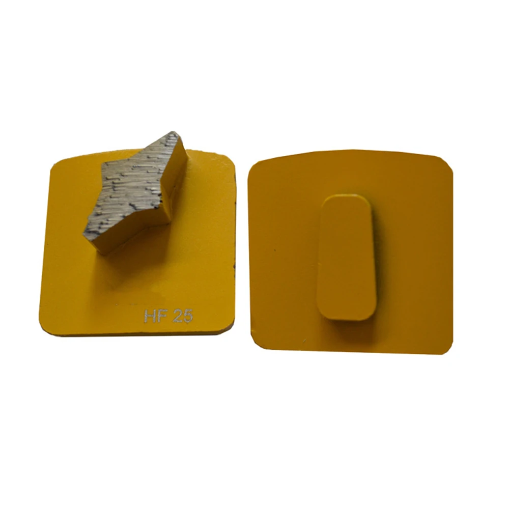 

Single Star Bar Segment Redi Lock Concrete Grinding Plates Metal Block For Extreme Hard Floor 9PCS