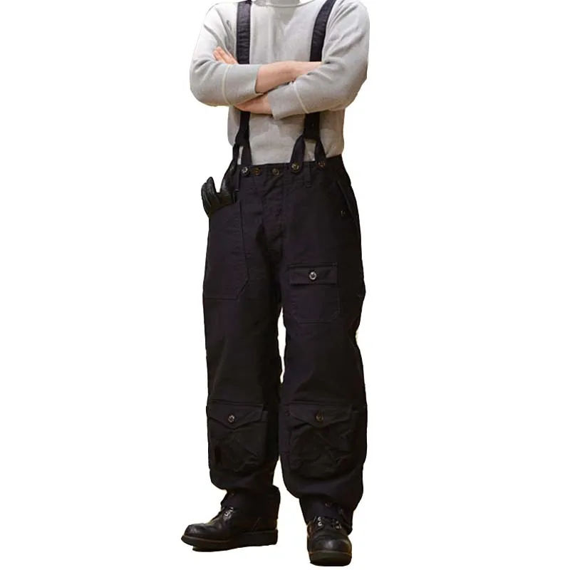 YUTU&MM Lovers loose big size overalls cotton trousers new style trousers multi-pack casual pants overalls trousers trend 2099