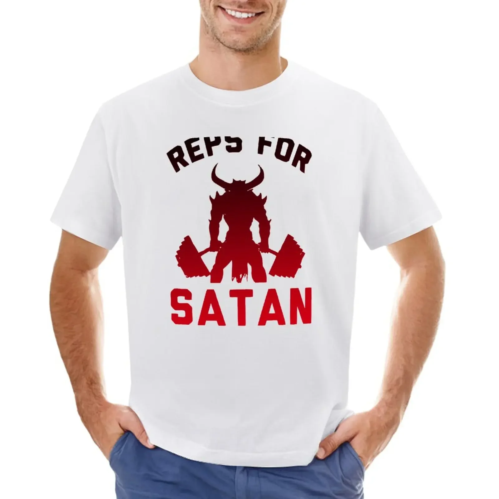 

Reps For Satan T-Shirt hippie clothes sweat vintage clothes black t shirts for men