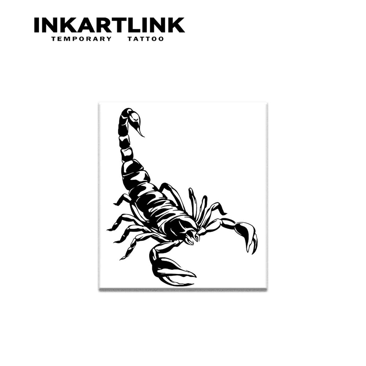 Scorpion temporary tattoo sticker, waterproof magic tattoo, lasts to 15 days fake tattoo, semi permanent tattoo 3